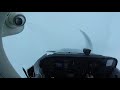 2 IFR Approaches to Minimums | LOW IFR at Skyhaven | Cessna 172M | POV