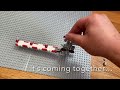 How To Build A LEGO Railroad Crossing Train Signal Gate