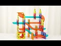 3D Marble Run Set Light Magnetic Blocks STEAM-Science, Technology, Engineering, Art, Math All In One