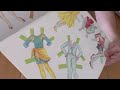 Jem Paper Doll Flip Through ￼