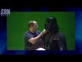 Hayden Christensen suits up as Darth Vader behind the scenes of Revenge of the Sith (Exclusive)