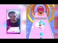 Satisfying Mobile Games Playing 1001 Tiktok Gaming ALL LEVELS Clothes Run, Tippy Toe, Girl Rider