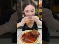 ASMR CHINESE EATING DELICIOUS FOOD 짧은 시간에 많은 양의 음식을 먹는 중국의 현재 먹방 영상 CHINESE MUKBANG