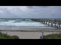 Tropical Storm Eta. Juno Beach Pier.