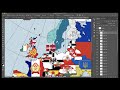 Kaiserreich 1936 Europe Flag Map