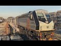 A lovely winter afternoon railfanning at Union, New Jersey. NJT/CSX/NS