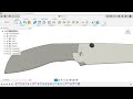 How I Design a Pocket Knife in Fusion360