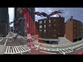 360° SPIDERMAN Virtual Reality Experience WEB SLINGING
