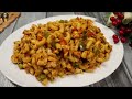 Pakistani Style Spicy Chicken Macaroni Recipe | Desi Style Chicken Macaroni |Perfect For Hitea Snack
