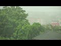 Sleep Immediately with Heavy Rain in Phuket Island - Strong Rain and Wind, Nature Sounds Sleep Aid