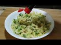 HOW TO COOK CHINESE CABBAGE WITH EGGS | FLUFFY EGGS WITH CABBAGE RECIPE