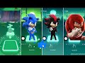 All Video Meghamix - Sonic The Hedgehog - Knuckles The Echidna - Shadow The Hedgehog - Dark Sonic🎯🎶