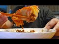먹방) 김장김치 + 짜파게티