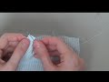 How to sew your zip and lining