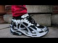 BEST RUNNER?! Balenciaga Black White Runner Sneaker (Review) + ON FOOT