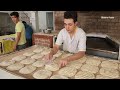 Best Circle Barbari bakery in Iran | Persian bread بربری خبز ایرانی