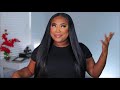 Hmm Human Hair Blend??! | Sensationnel Human Hair Blend Butta HD Lace Front Wig - STRAIGHT 32