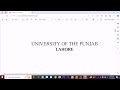 University of the Punjab Fee Structure 2024: PU Fee Structure: Complete Tuition and Fees Guide