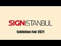 Sign istanbul2021 Tac reklam Exhibition Fair stand Perge architecture www.pergemimarlik.com