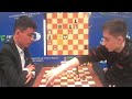 Shamsiddin Vokhidov ; Daniil Dubov.FIDE World Blitz Chess.