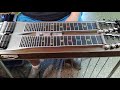 Speed Picking phrase E9th pedal steel guitar