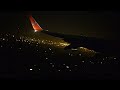 Spicejet Airlines morning flight take off Boeing 737-800 SG 263 Delhi Domestic Airport 1D terminal