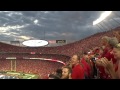 National Anthem & B2 Stealth Bomber Flyover at Arrowhead Stadium