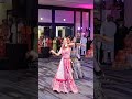Stunning Sangeet Performance by the Bride and Her Friends and Family - Indian Wedding