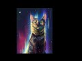 Aurora Tortie Cat Portrait Timelapse Tali 2024
