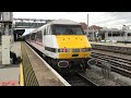 Fantastic Afternoon At Doncaster Station Freight Trains passenger Trains  and pair of Class 37s ￼