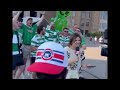 Celtic Fans Celebrating Beating Chelsea 4-1 In Notre Dame