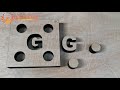 [Godworker] GW-1390C 150W CO2 laser cutting machine for cutting 17mm plywood
