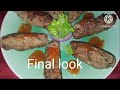 How to make beef seekh kabab/tawa seekh kabab recipe/bar-b-q style seekh kabab