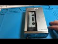 Sony Walkman WM-7 Cassette Player Test Demonstration