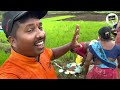 भर पावसात केली शेतीची कामे 😍| शेताच्या बांधावर जेवण जेवण्याची मजा | S For Satish | Ambavali (Kokan)