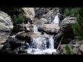 Water stream along with birds chirping