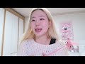 WINTER VLOG˚｡⋆❆/Pink christmas, ramen, hot chocolate🍫