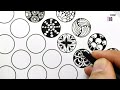 100 zentangle patterns circle ❃ 100 doodle patterns ❃ 100 patrones mandalas