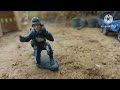 Army Men:Green army vs Tan army (plastic armymen #stopmotion)