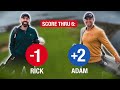 Can I beat Adam Scott if I start 10 under par? (Stroke play)