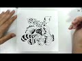 80 # 100 days of tangling | zentangle 100 day challenge | zentangle doodle art | zentangle art