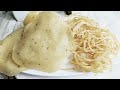 एक ही आटे से बनाए चावल के पापड़ और सेव वोभी ट्रेडिशनल तरीके से। rice papad & sev recipe|