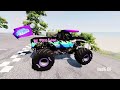 Epic High Speed Monster Truck Jump And Crashes #24 – BeamNG Drive | #beamngdrive