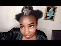 LITTLE INCONVENIENCE AND I DYED MY HAIR🥶😳😱😱😱/Dyed my hair /solo vlog /Kenyan youtuber/youtuber
