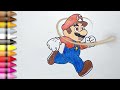 How to Draw Super Mario Characters || Drawing Super Mario Bros 🍄