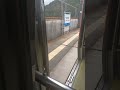115系カボチャ列車児島行き植松駅に到着&発車シーン撮影(ドア開閉があり)
