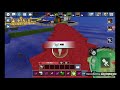 playing blockman go! (tablet) bedwars!