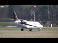 Rare Gulfstream G100 / IAI 1125 Astra SPX Take-Off on Lifesaving Mission from Switzerland