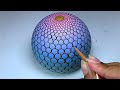 Easy Mandala Art for Beginners Dot Painting Rocks Tutorial Painted Stones Step by Step Oval Egg Rock