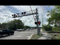 CSX 6562 leads a westbound local freight through Tampa, FL!